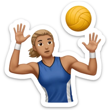 buatkan emoji yang mengandung unsur gym,volley,running sticker