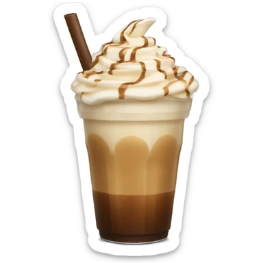 carmel frappe sticker