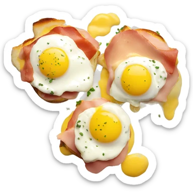 eggs benedict sticker
