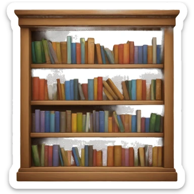 carlton bookshelf sticker