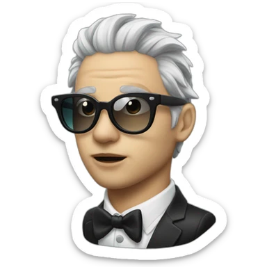 achille lauro shark sticker