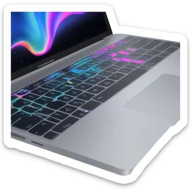 MacBook web design crating  sticker