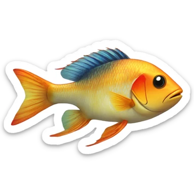 Pescados tropicales sticker