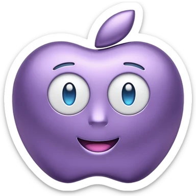 iPhone 13 lilla sticker