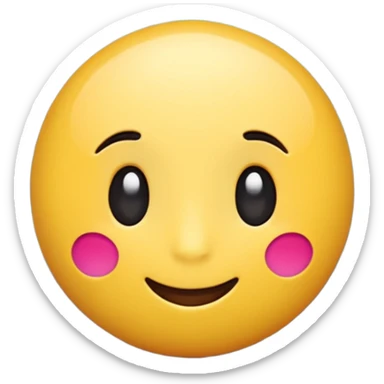 3D planet emoji in Apple emoji style, smooth rounded shape, glossy surface, soft lighting, minimal design, vibrant colors, dark background, clean and cute emoji look, high resolution. sticker