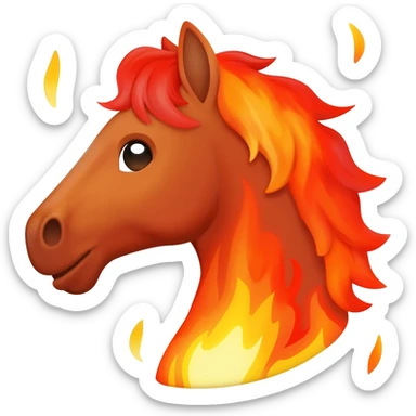 Firehorse sticker