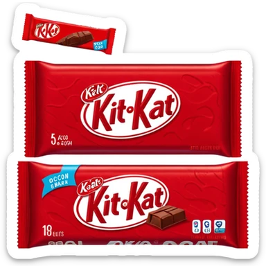 Create kit kat emoji and download it in the emoji sticker