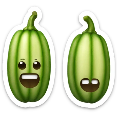 pepino molhado sticker