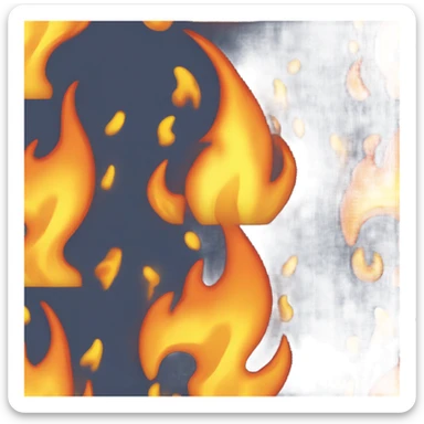 it’s fine fire sticker