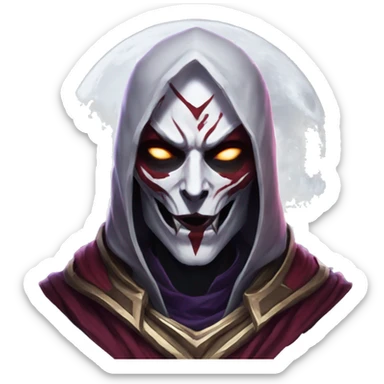  moon blood jhin sticker