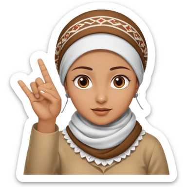 Create nah Turkish people do this they hand sticker