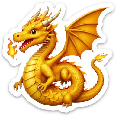 Slick dragon mixed cananoli dragon =yellow color:col <biner fire birsting mouth /ring tips Z sticker