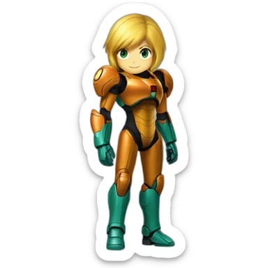 Samus aran sticker