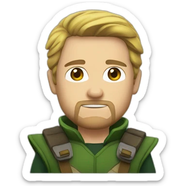 oliver queen sticker