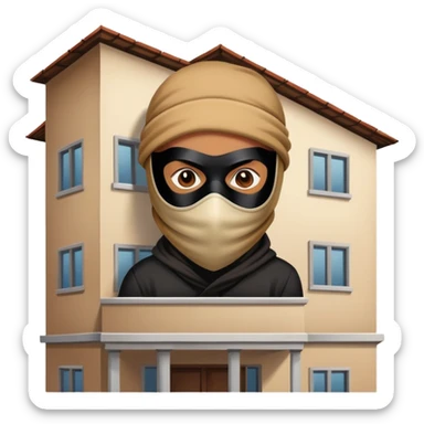 A car on the second floor hiding shy and state second floor bandit sticker