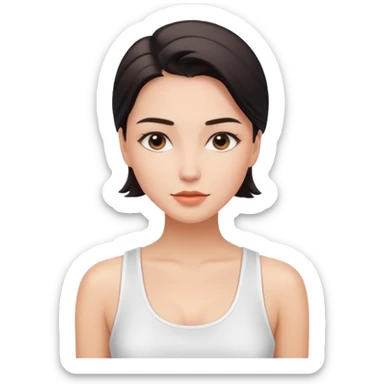 Clean girl aesthetic  sticker