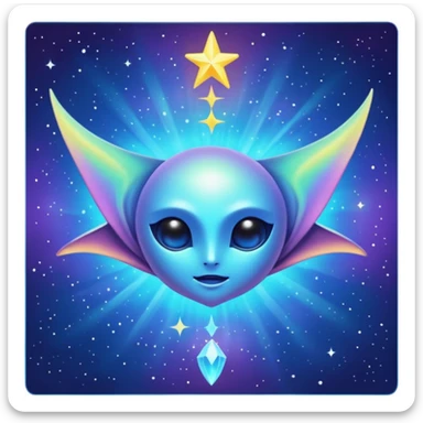 Starseed Manta sticker