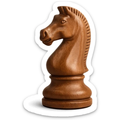 chess knight sticker