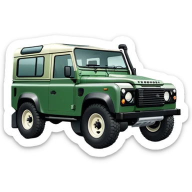 Land Rover defender 90 sticker
