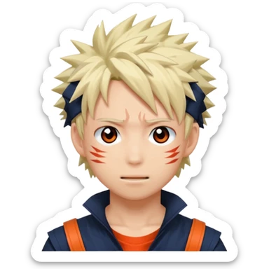 katsuki bakugo sticker