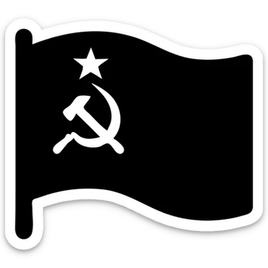 Soviet Union flag sticker
