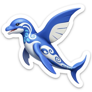 Lugia-Kyogre-Latios-fusion-creature (full body) sticker
