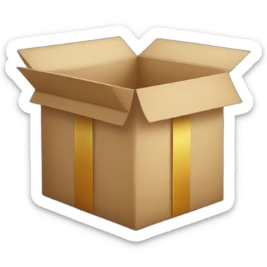 mystery box, gift sticker