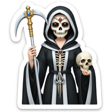 Santa muerte sticker