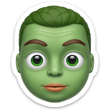 Pepe as ai who using our data and using it smartly  sticker