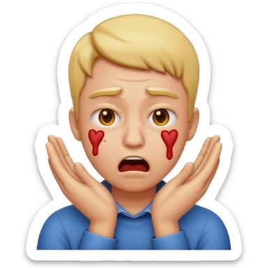 You know that thing were people pretend it choke themselves to signify anoiance. Could you make me an emoji to use sticker