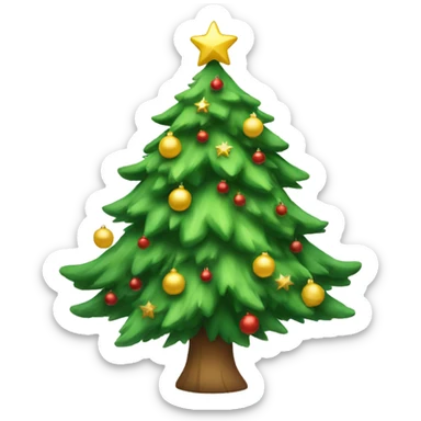 disney christmas tree sticker