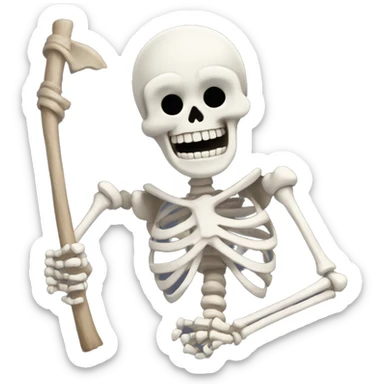 Sans the skeleton from undertale sticker