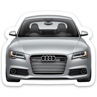 Audi car sticker