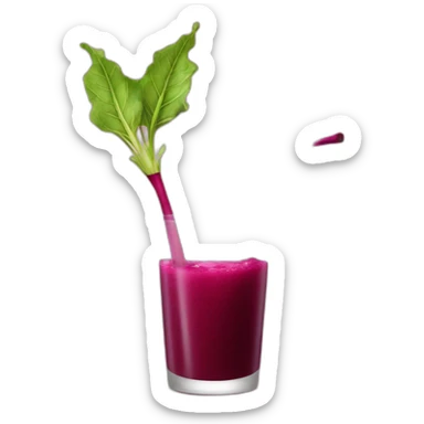 Elon musk drink beet sticker