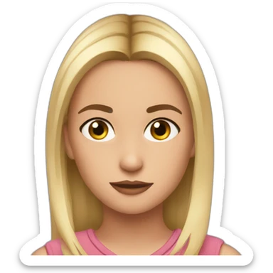 Side Eyeing Chloe meme sticker