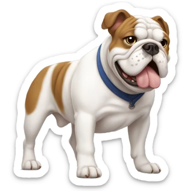 Bulldog frances sticker