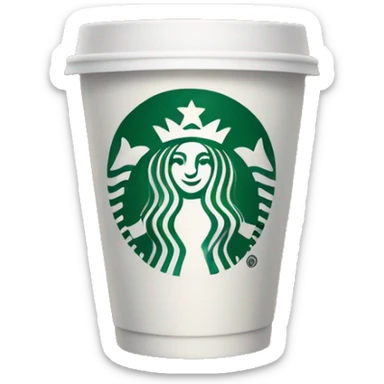 starbucks coffee cup sticker