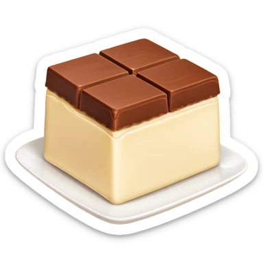 Baltic Curd dessert in “Karums” wrap  sticker