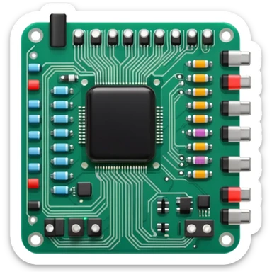 tecnologia y electricidad  sticker