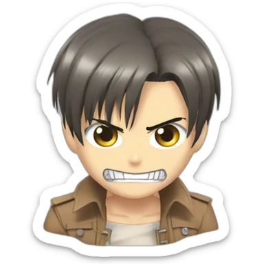 Attack on Titan eren sticker