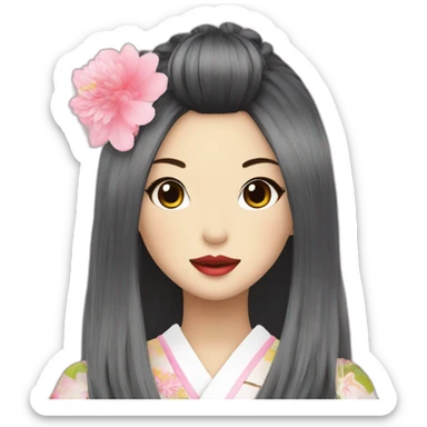 gyaru geisha sticker