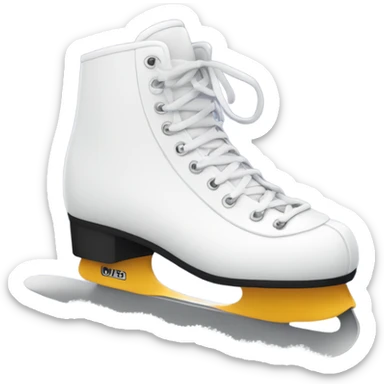 Patines con nieve sticker