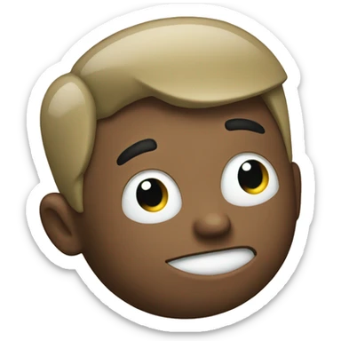 Face that is dabbing sticker