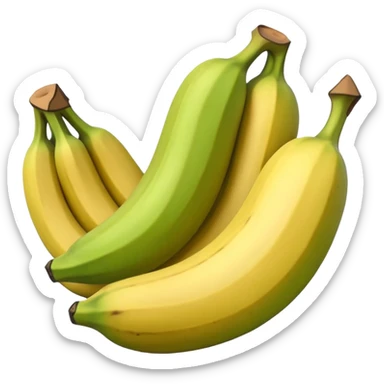 crear un emoji de platano verde para copiar y pegar en fb sticker