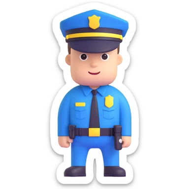 Police sticker