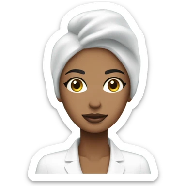 spa at a cosmetologist sticker