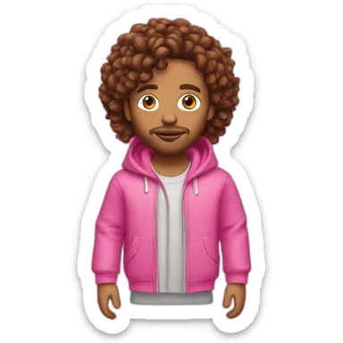 Jesy Pink man sticker