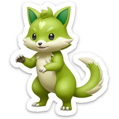 Floragato-Pokémon (full body) sticker
