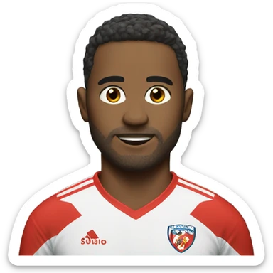 No 13 playing footballers  sticker