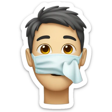 runny nose sticker